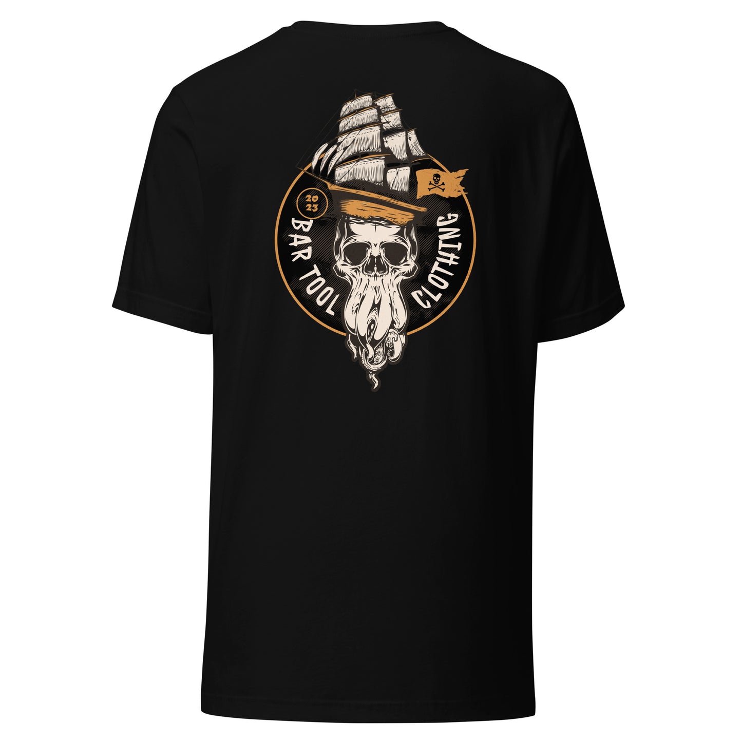 Squid Beard Pirate Unisex t-shirt