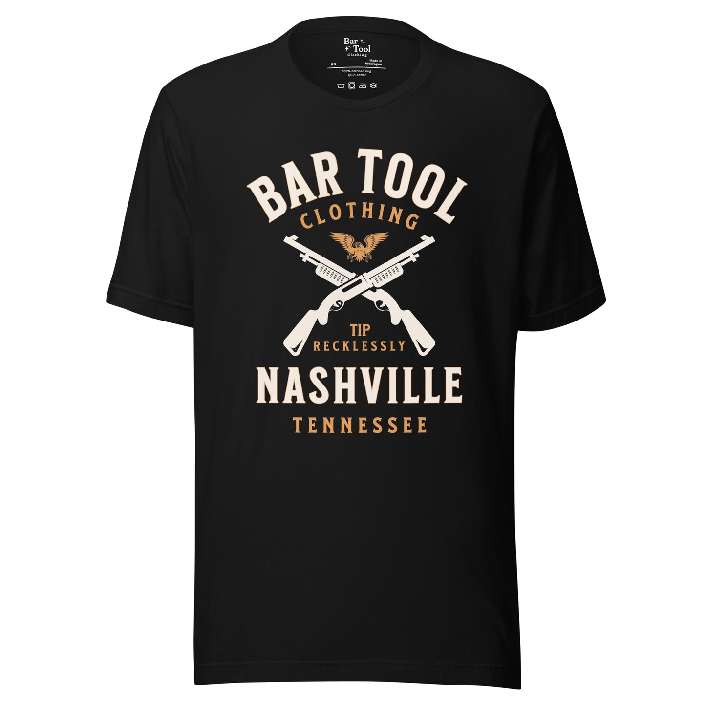 Nashville Shotgun Front Graphic Unisex t-shirt