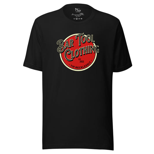 Brand Logo (Black/Red) Front Graphic Unisex t-shirt