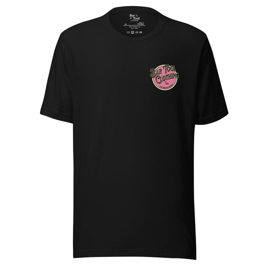 Brand Logo (Black/Pink) Unisex t-shirt